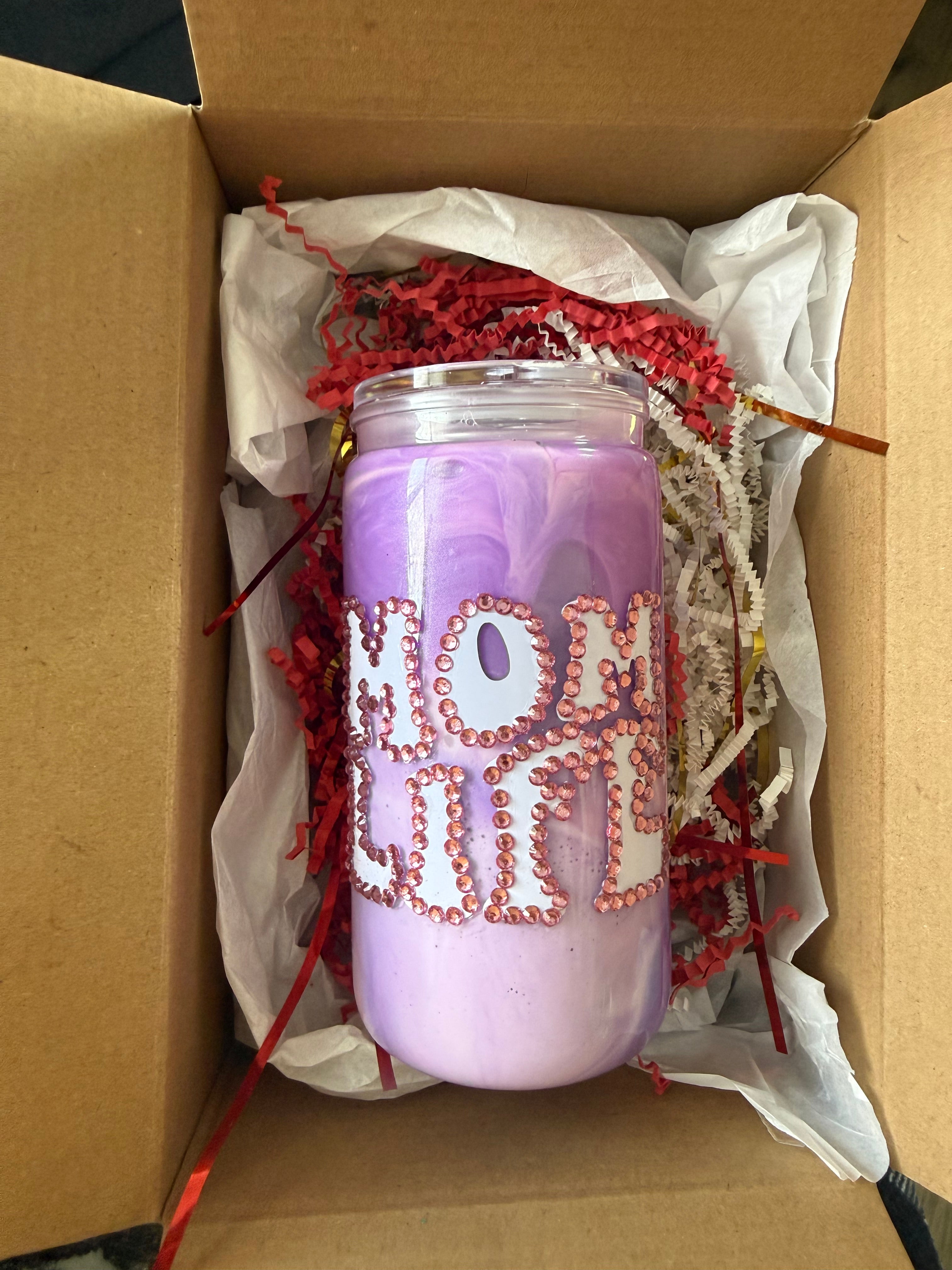 16 oz Lavender Mom Life