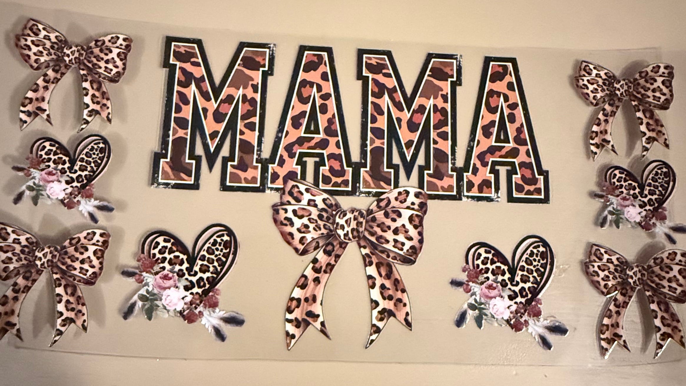 Brown Cheetah Mama
