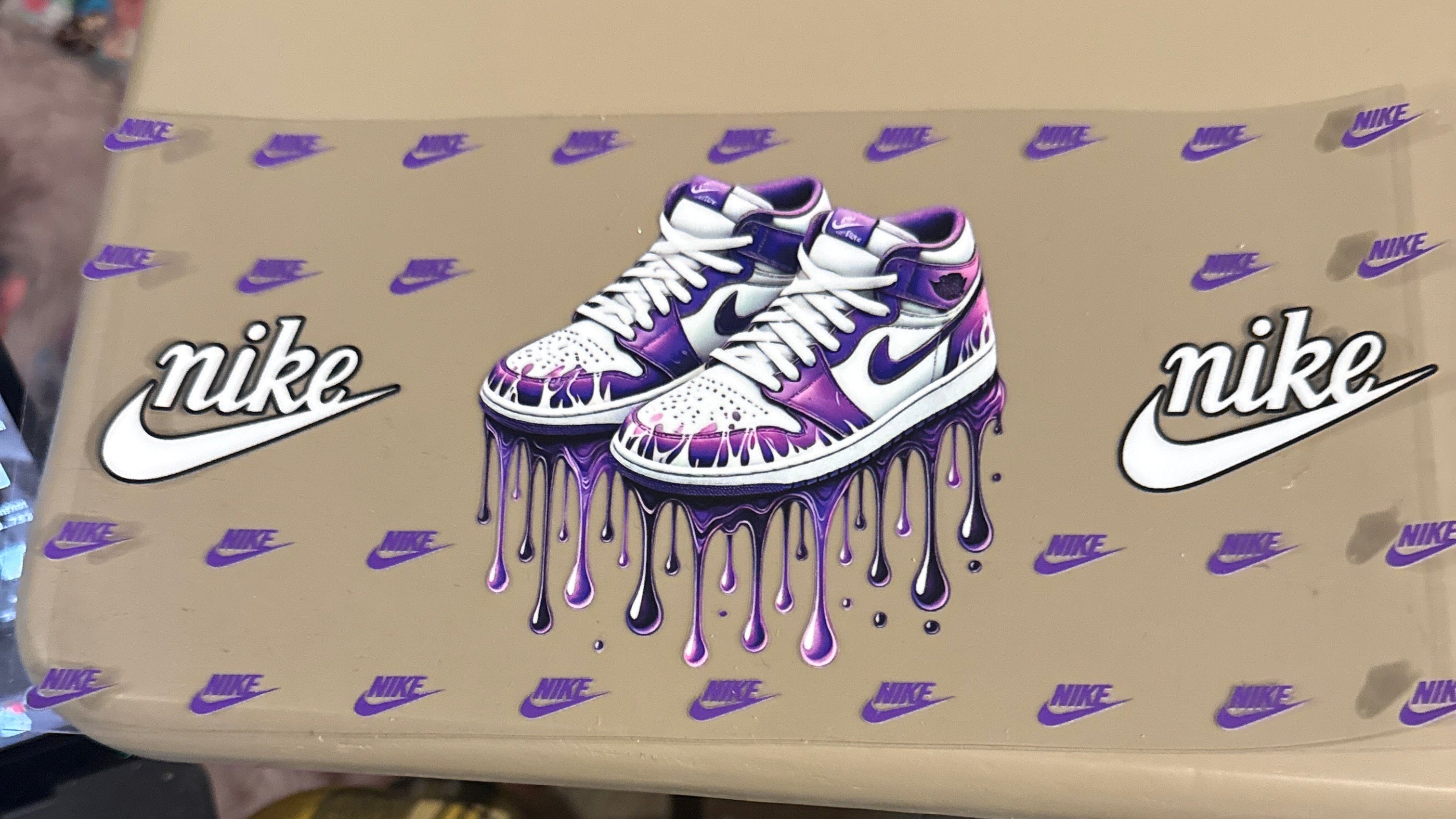 Purple Nike 1s