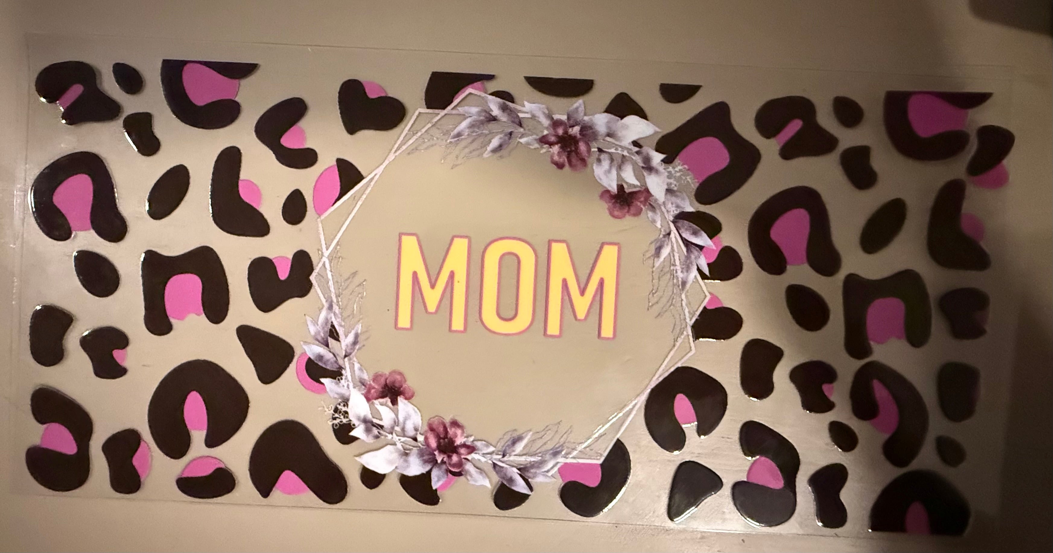 Purple Cheetah Mom