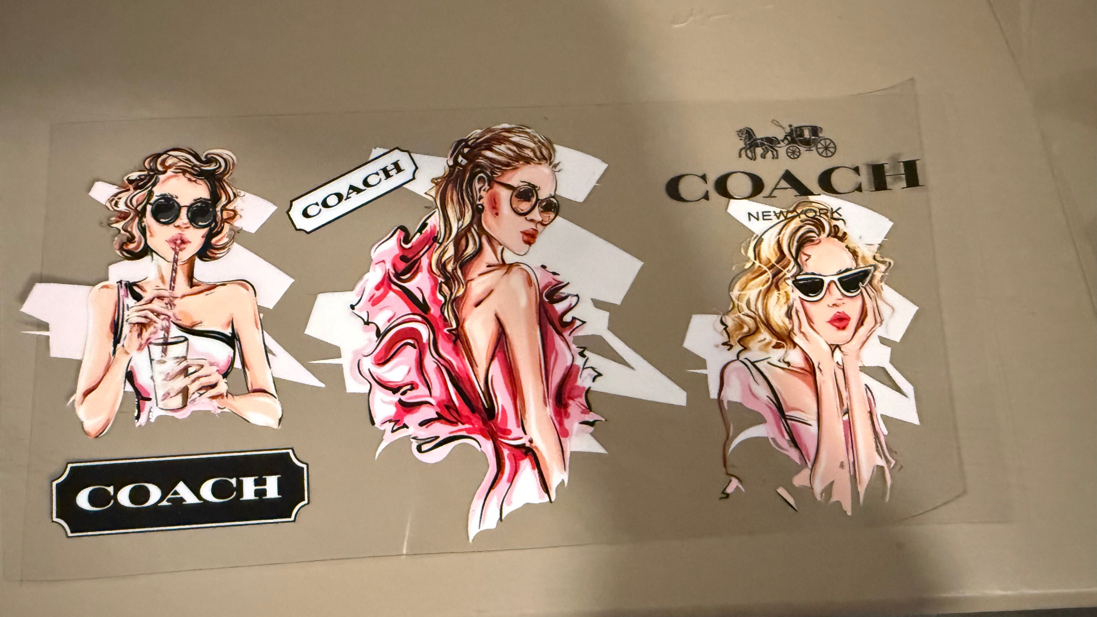 Coach Pink Wrap