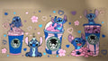 Stitch Pink & Blue Coffee
