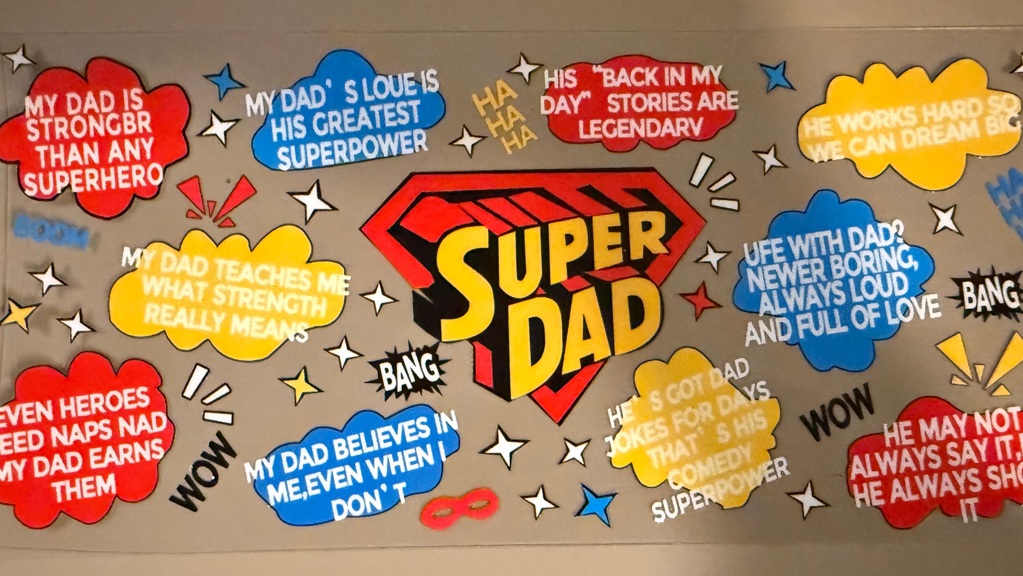 Super Dad Encouragement Wrap