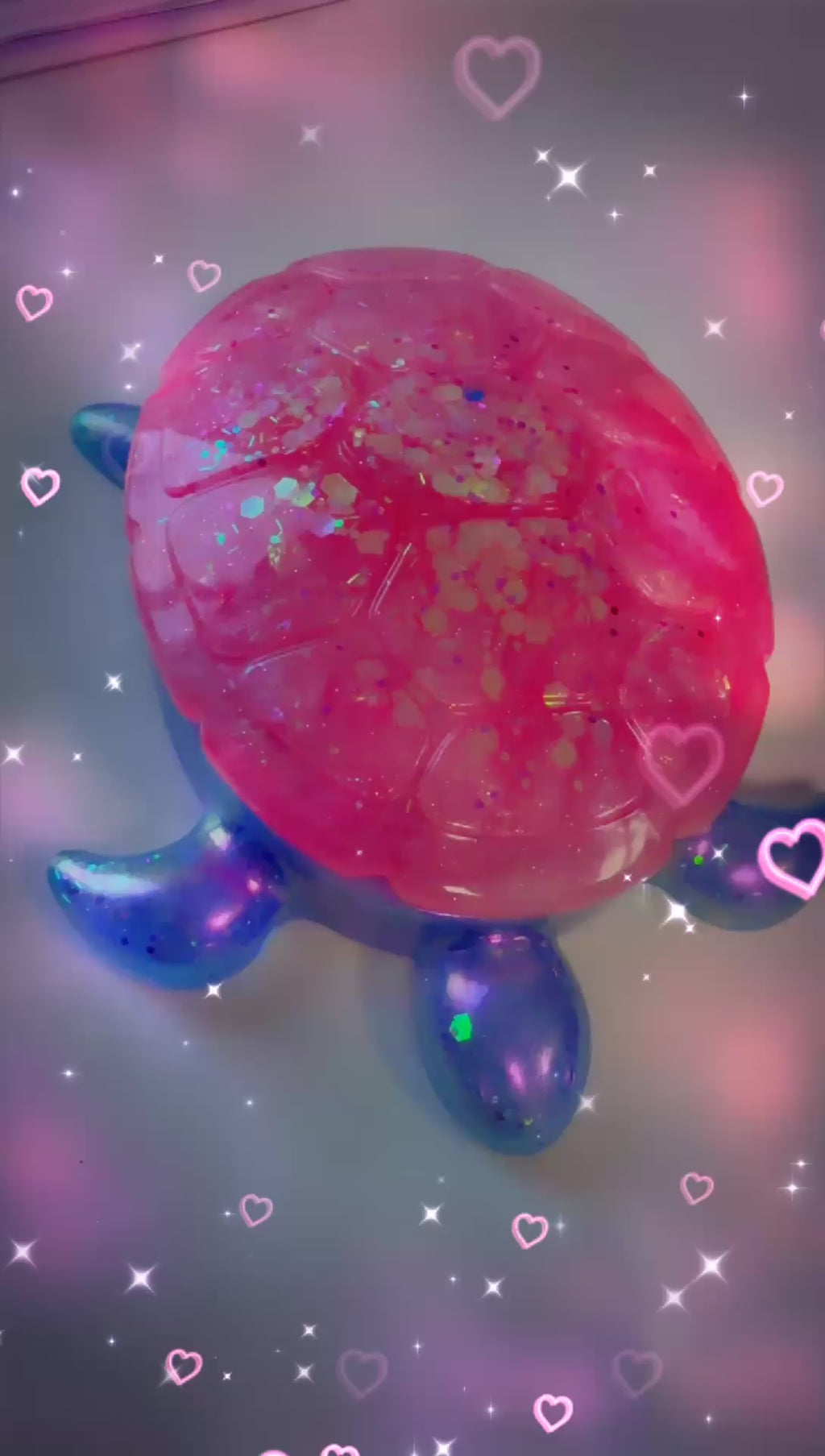 Handmade Resin Epoxy Turtle